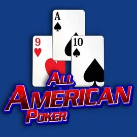 All American Poker logo – Table Games by RTG (Reel Time Gaming) at Flagman Casino