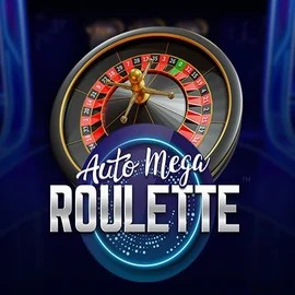 Auto Mega Roulette logo by Pragmatic Play at Flagman Casino