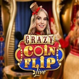Try Crazy Coin Flip slot by Evolution on flagmans.pl – logo image