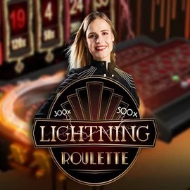 Lightning Roulette slot icon by Evolution, available at Flagman Casino