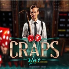 Live Casino logo of Live Craps from Evolution at Flagman Casino