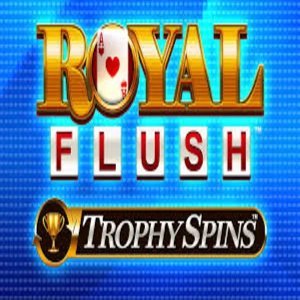 Royal Flush Trophy Spins logo – Slots by Greentube at Flagman Casino