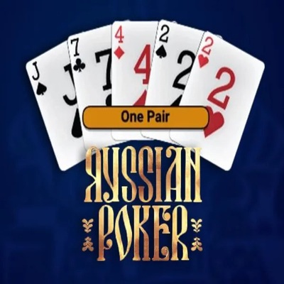 Russian Poker logo by OneTouch Games Flagman Casino