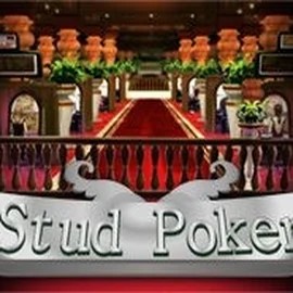 Stud Poker 3D slot visual from iSoftBet available on flagmans.pl