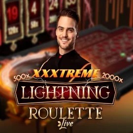 XXXtreme Lightning Roulette slot visual from Evolution available on flagmans.pl